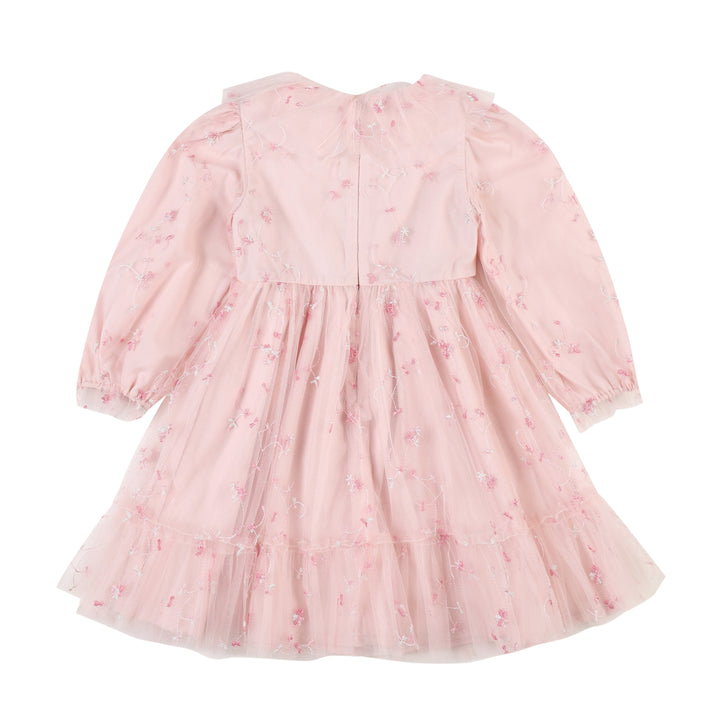 Alice Embroidery Tulle Dress-Dress - Kids-ToTo Heros-ToTo Heros l Premium Children's Clothing