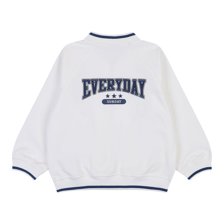 Brady Embroidery Bomber Jacket-Jacket - Kids-ToTo Heros-ToTo Heros l Premium Children's Clothing