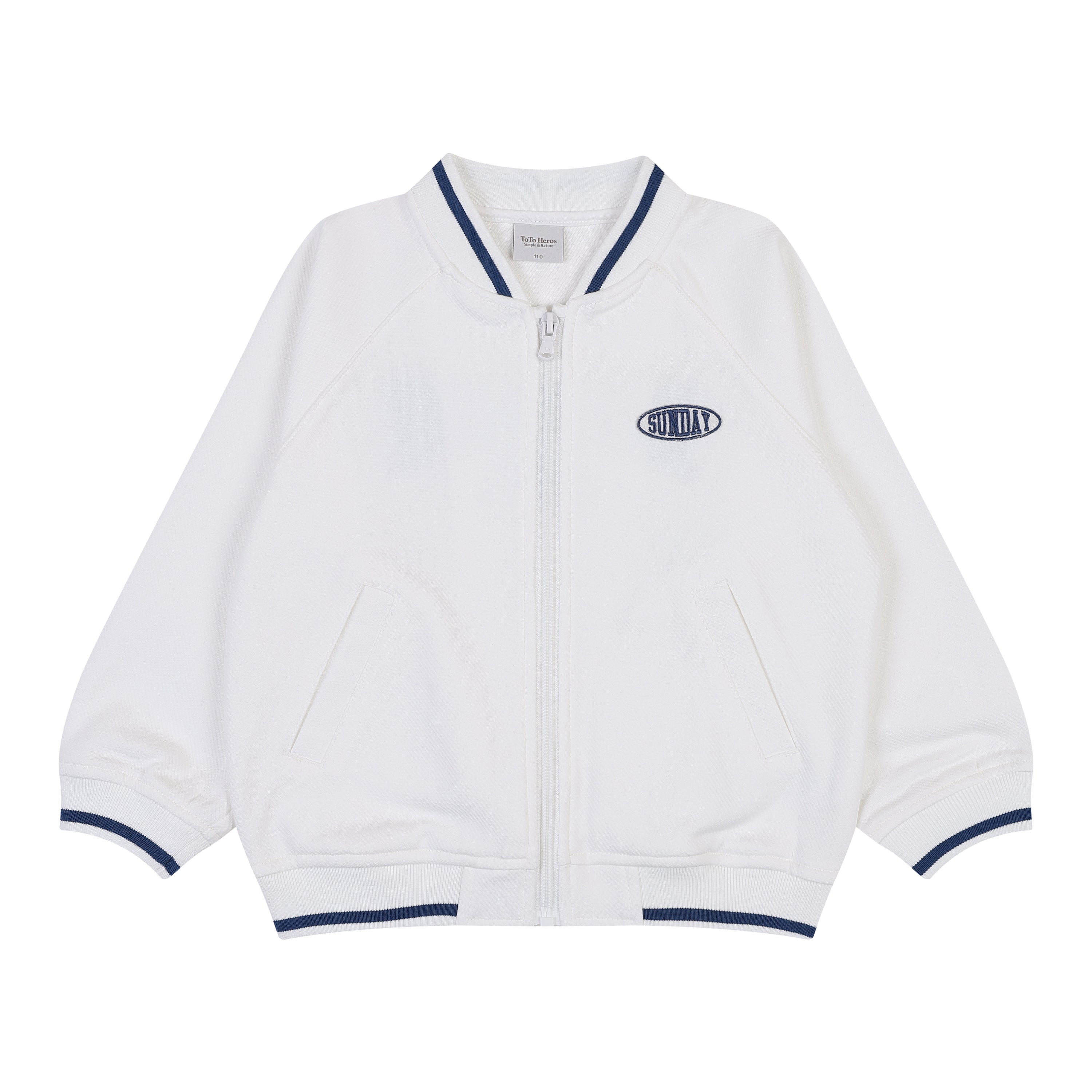 Brady Embroidery Bomber Jacket-Jacket - Kids-ToTo Heros-ToTo Heros l Premium Children's Clothing