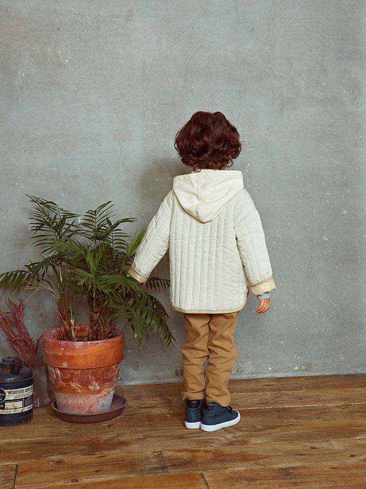 Brantley Padded Jacket with Detachable Hood-Puffer Jacket - Kids-ToTo Heros-ToTo Heros l Premium Children's Clothing