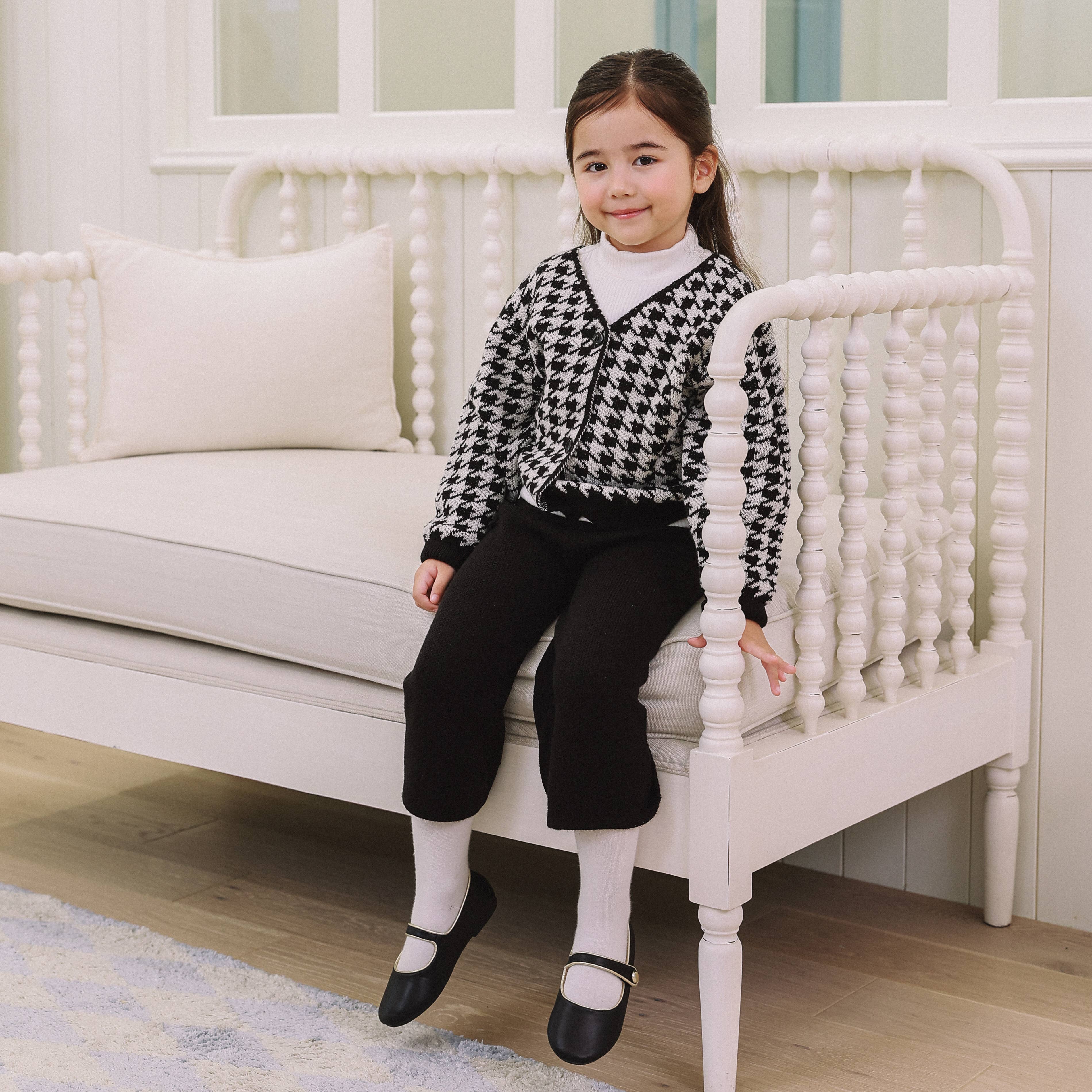 Brianna Wool Blend Knit Pants-Pants - Kids-ToTo Heros-ToTo Heros l Premium Children's Clothing