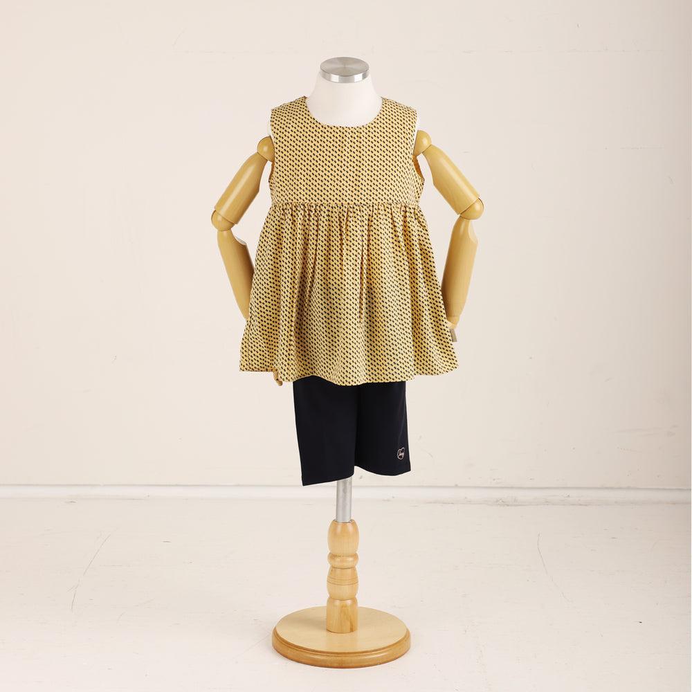 Dotted Print Tank Blouse-Blouse - Kids-ToTo Heros-