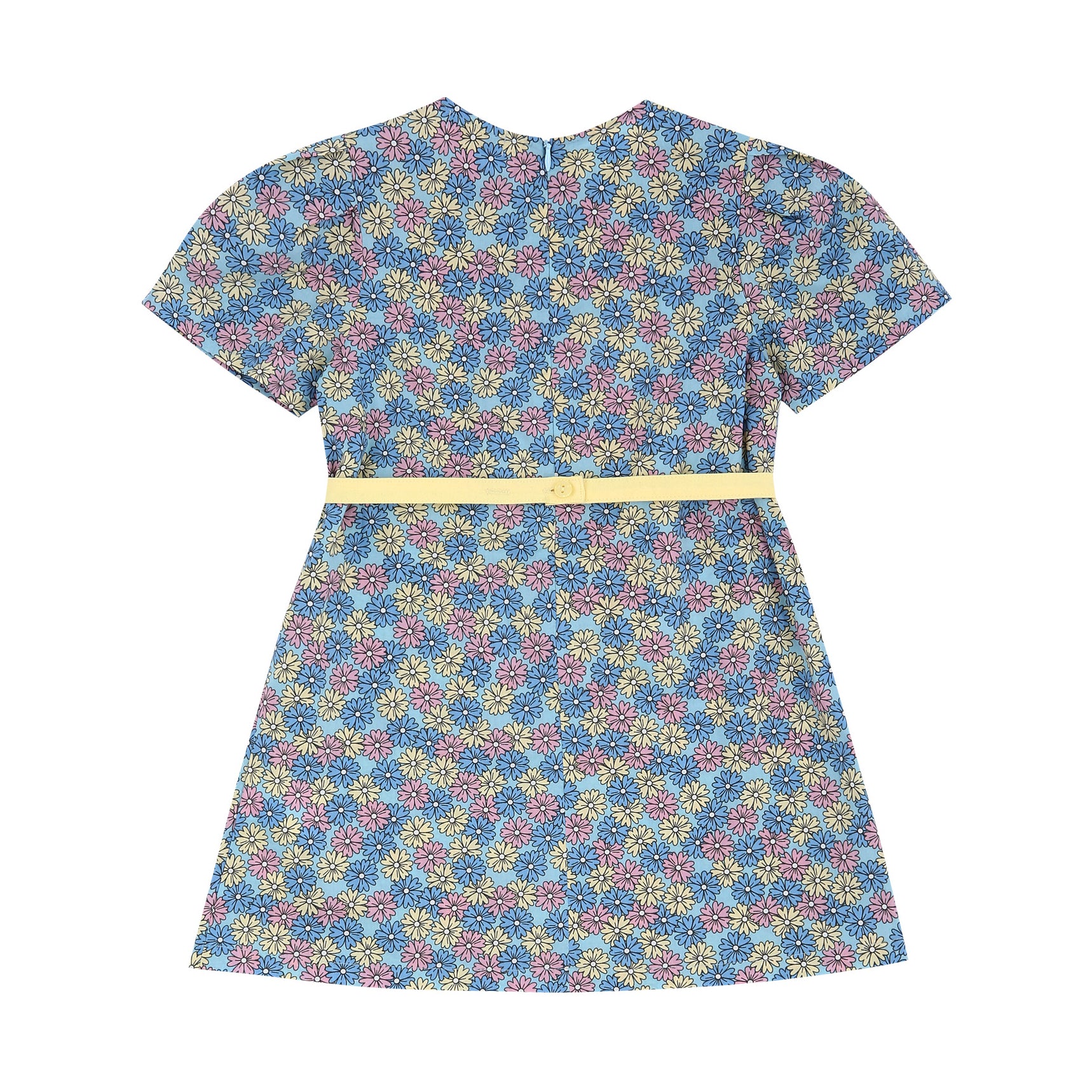 Elly All-Over Floral Print Dress with Fanny Pack-Dress - Kids-ToTo Heros-