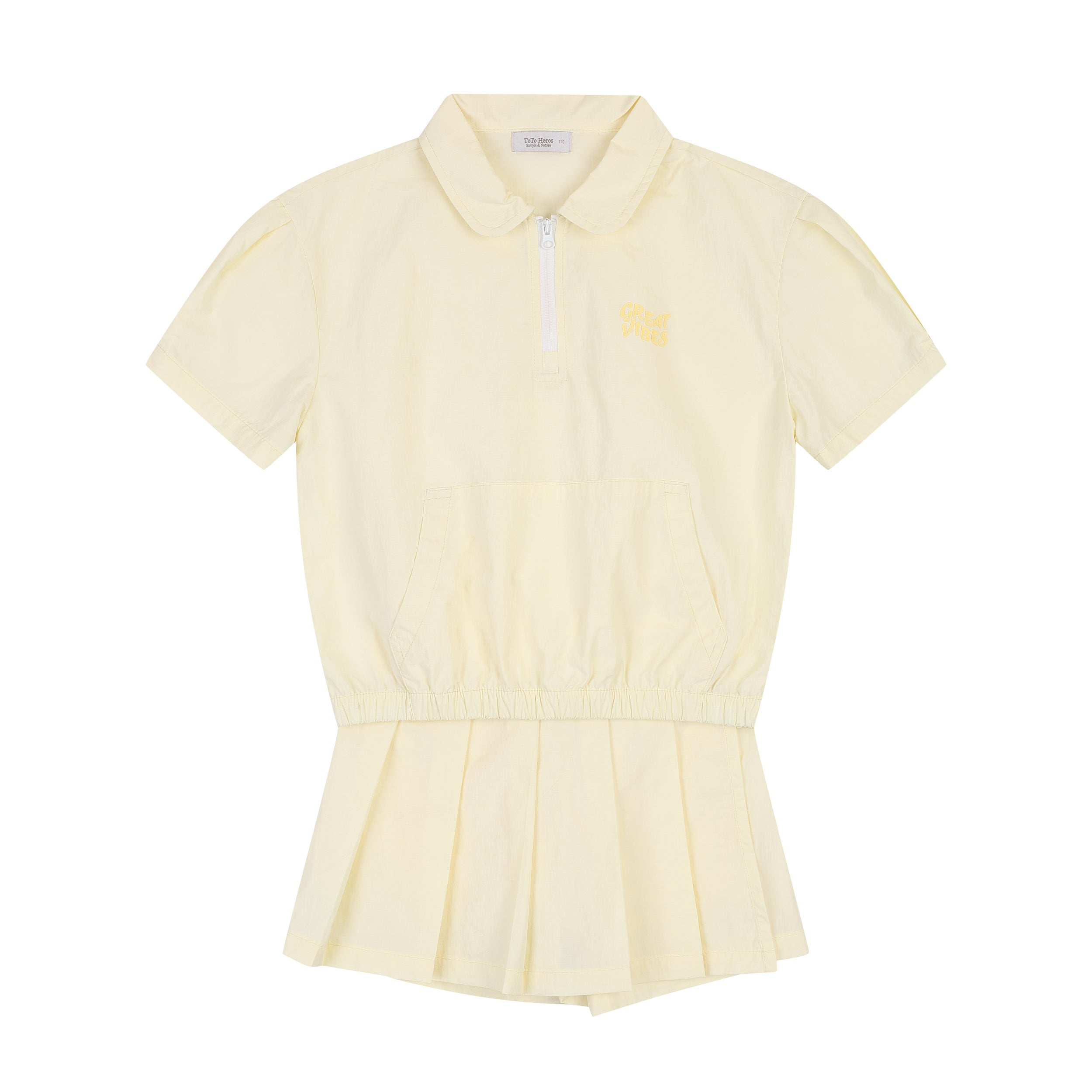 Elodie Active Collared Top & Skirt Shorts Set-Top & Skirt Set - Kids-ToTo Heros-