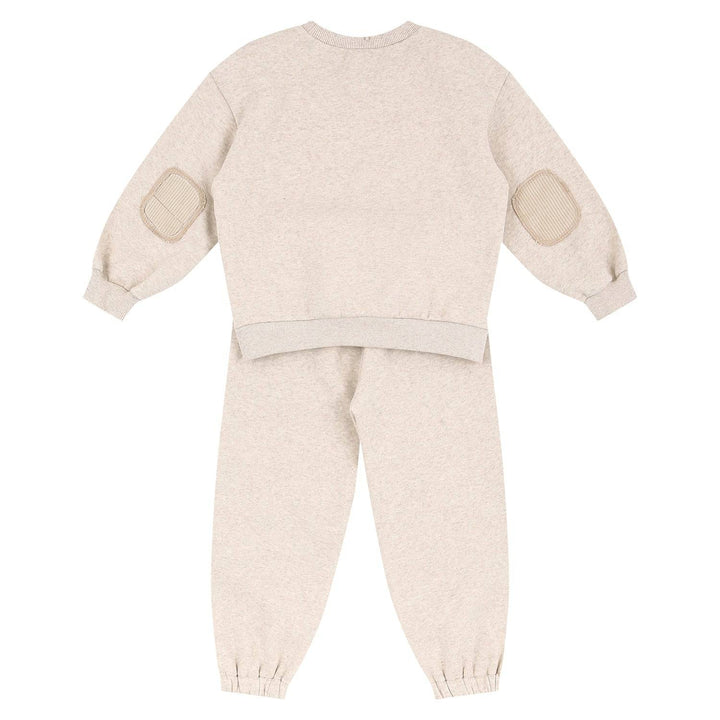 Evans Fleeced Sweatsuit Set with Elbow & Knee Patch-Top & Pant Set - Kids-ToTo Heros-ToTo Heros l Premium Children's Clothing