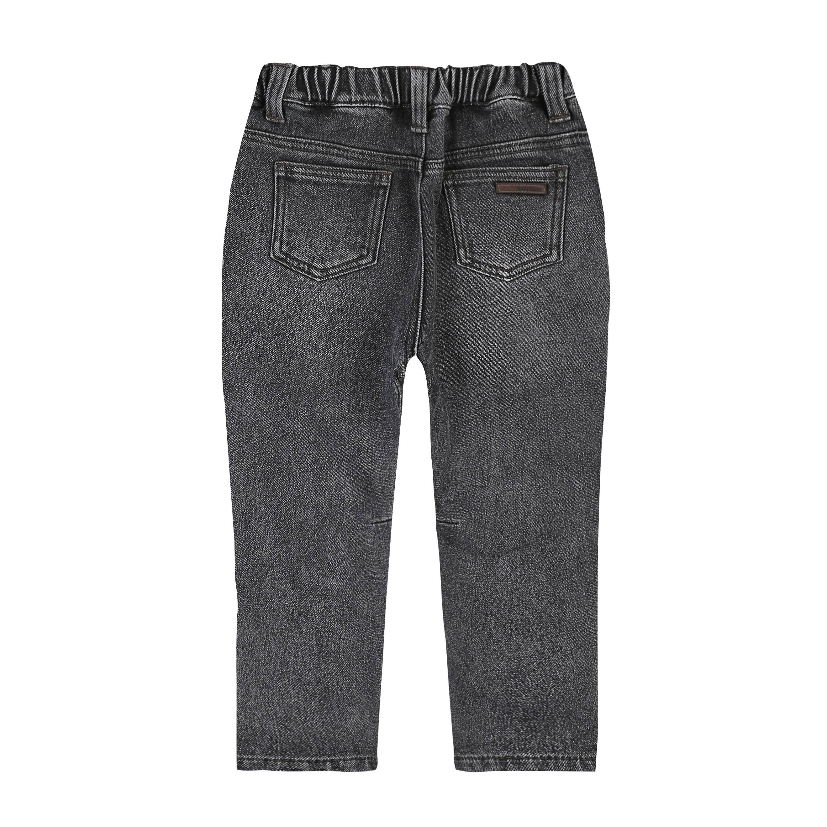 Ever Baggy Fit Fleece Denim Pants-Jeans - Kids-ToTo Heros-ToTo Heros l Premium Children's Clothing