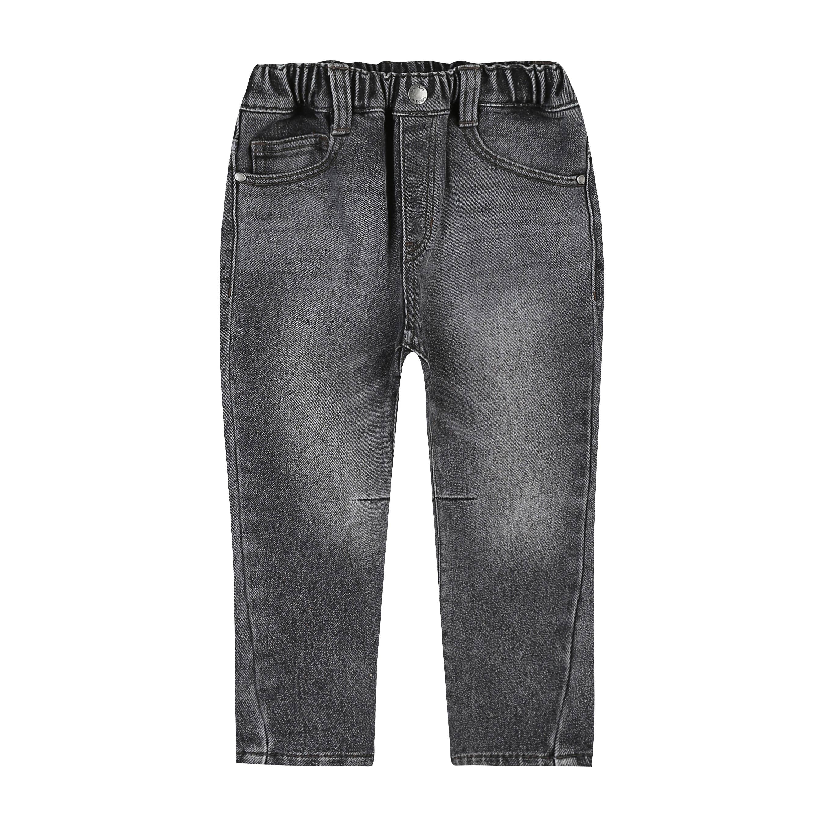 Ever Baggy Fit Fleece Denim Pants-Jeans - Kids-ToTo Heros-ToTo Heros l Premium Children's Clothing