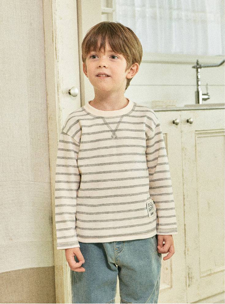 Everyday Striped T-Shirt-T-Shirt - Kids-ToTo Heros-ToTo Heros l Premium Children's Clothing