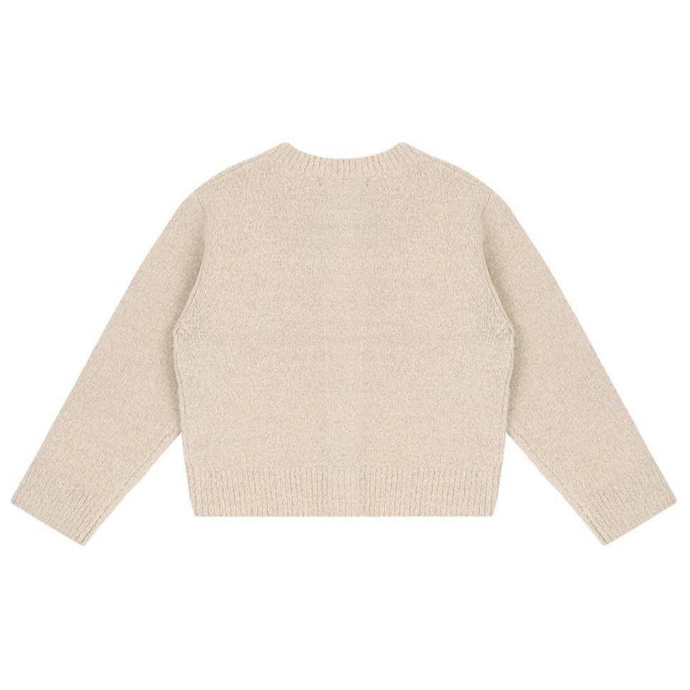 Floras Embroidery Knit Cardigan-Cardigan - Kids-ToTo Heros-ToTo Heros l Premium Children's Clothing