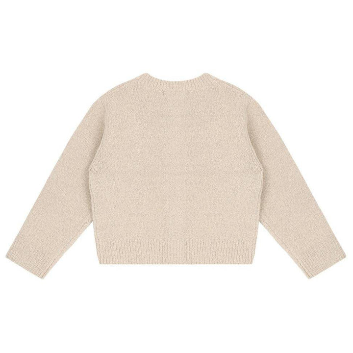 Floras Embroidery Knit Cardigan-Cardigan - Kids-ToTo Heros-ToTo Heros l Premium Children's Clothing