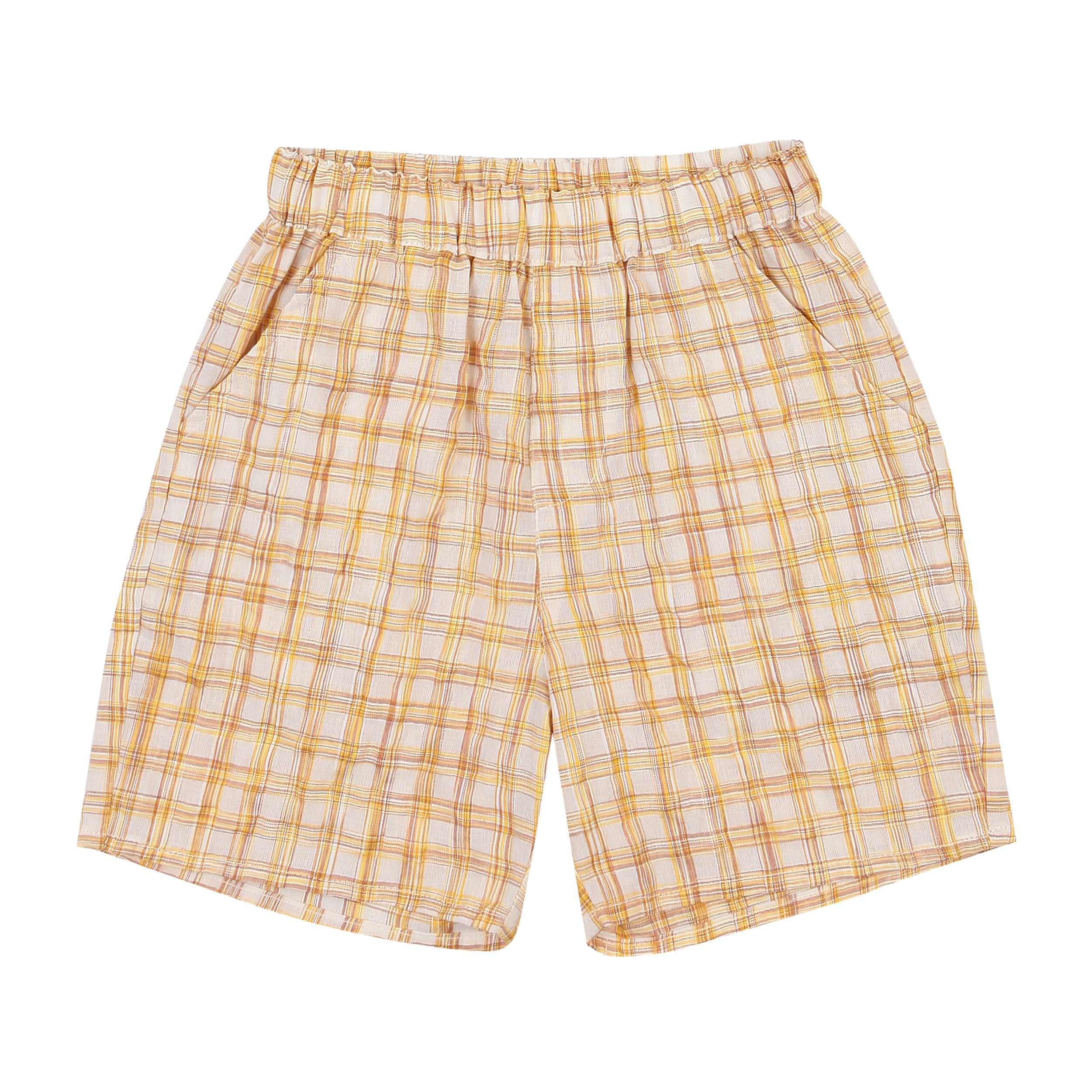 Holland Textured-Checkered Sleeveless Top & Shorts Set-Top & Skirt Set - Kids-ToTo Heros-
