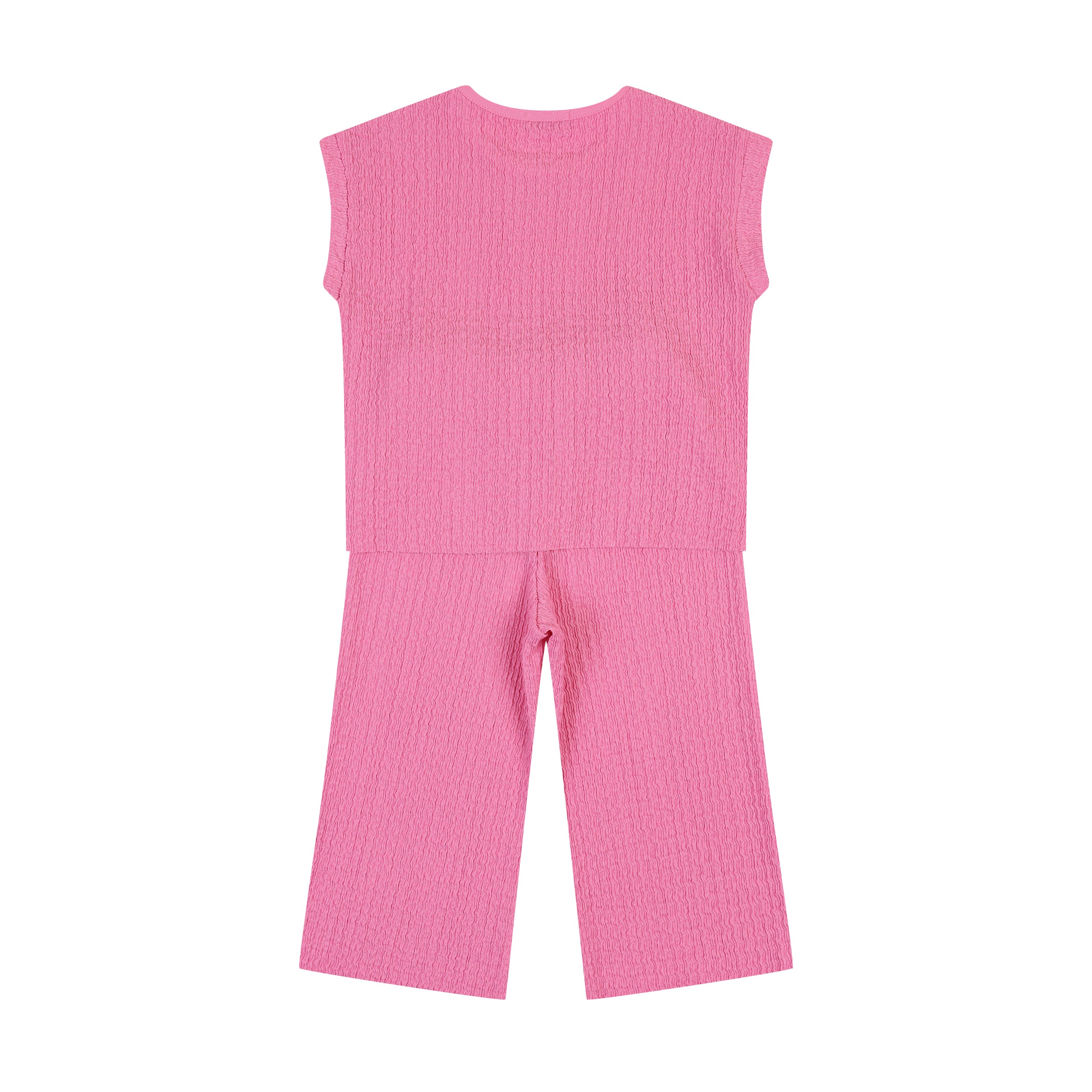 Iris Pleated Tank Top & Pants Set-Top & Skirt Set - Kids-ToTo Heros-