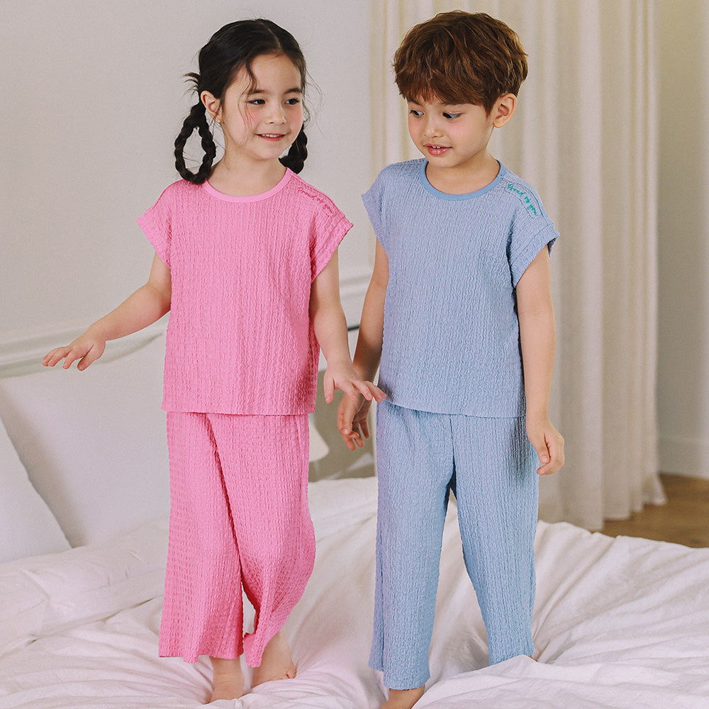 Iris Pleated Tank Top & Pants Set-Top & Skirt Set - Kids-ToTo Heros-