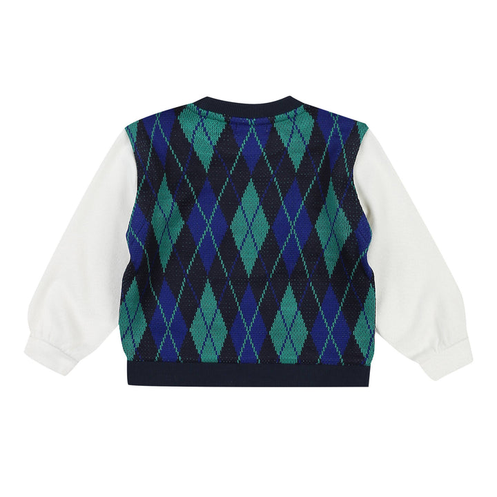 Jackie Vest Layered Top-Knit Sweater - Kids-ToTo Heros-ToTo Heros l Premium Children's Clothing