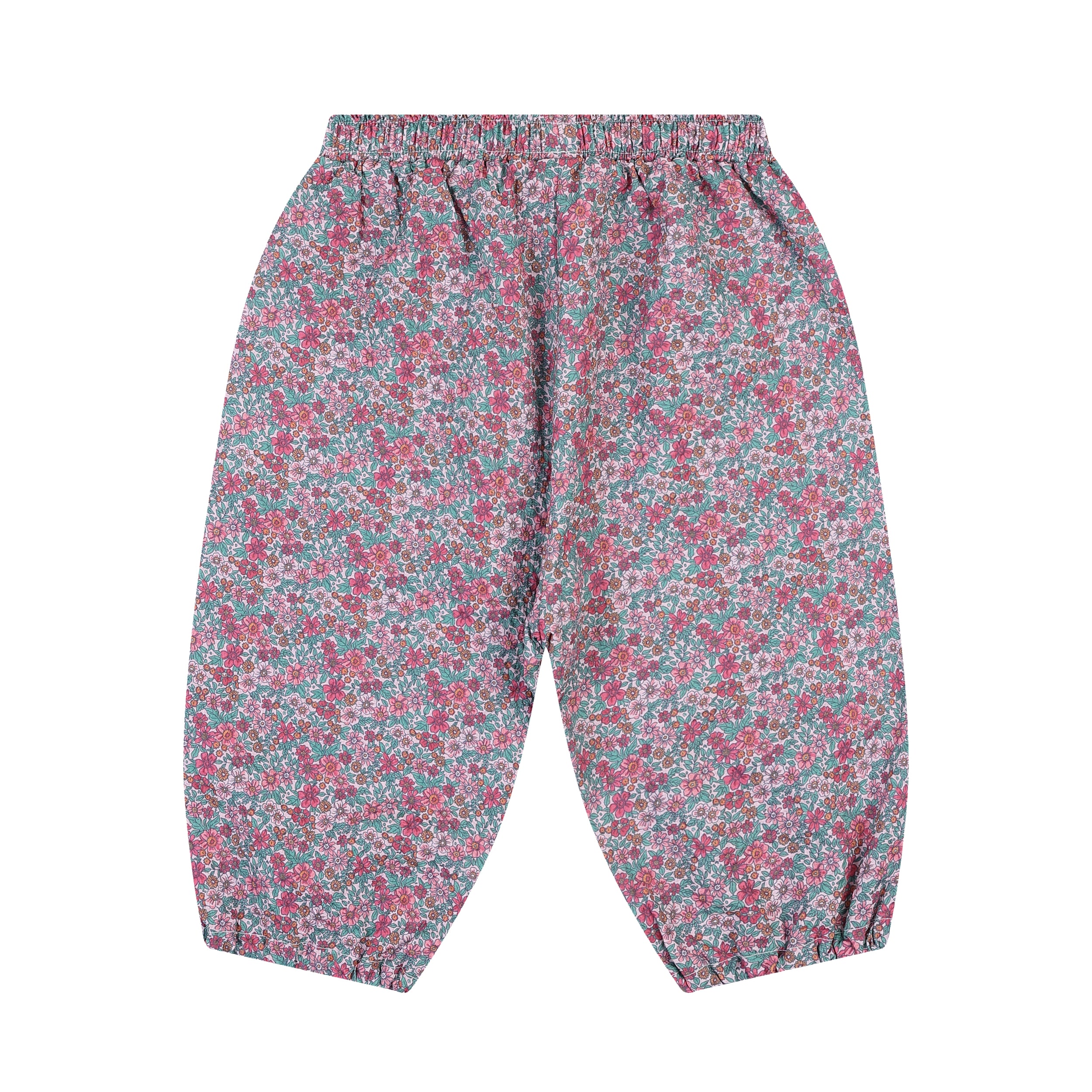 Jennie All-Over Floral Print Capri Balloon Baggy Pants-Pants - Kids-ToTo Heros-