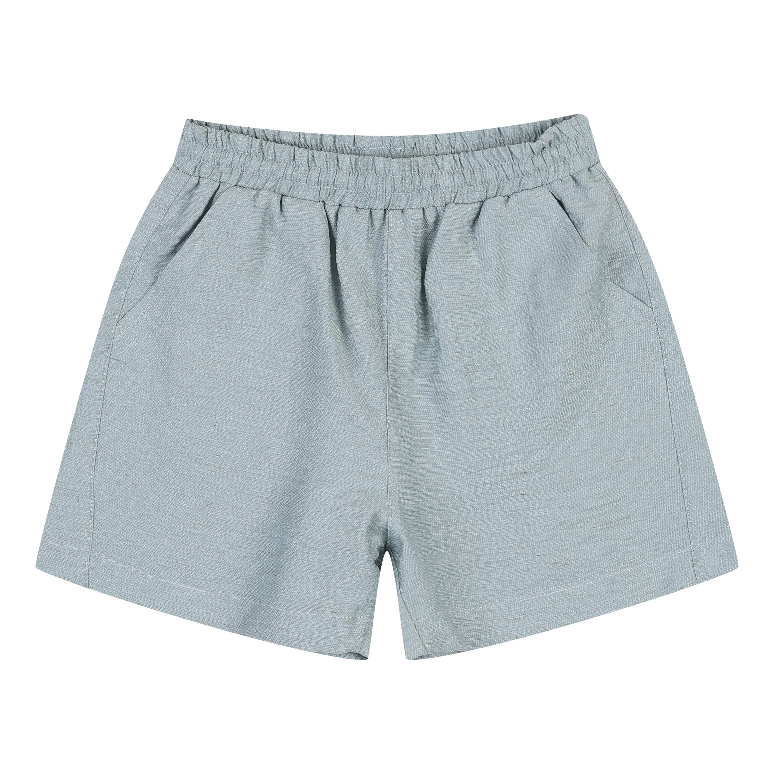 Levi Linen Blend Textured Top & Shorts Set-Top & Skirt Set - Kids-ToTo Heros-