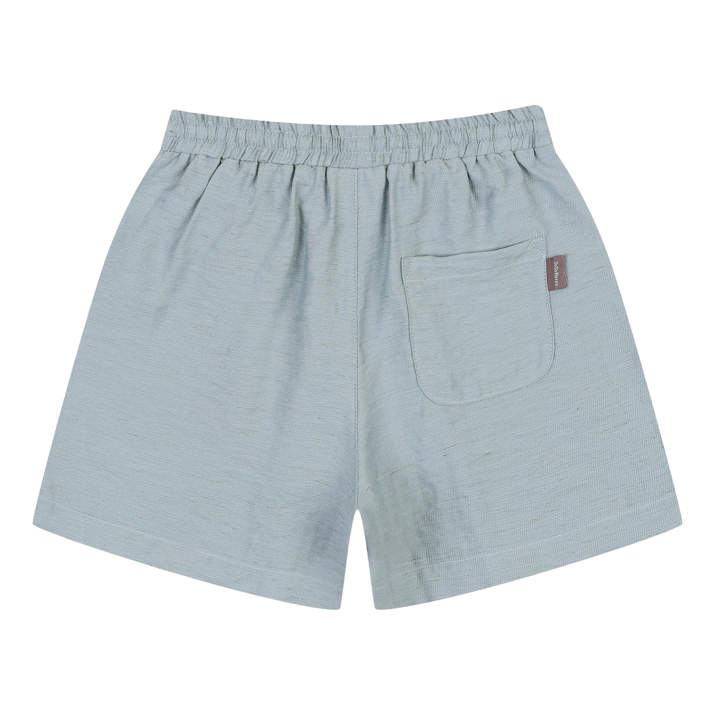 Levi Linen Blend Textured Top & Shorts Set-Top & Skirt Set - Kids-ToTo Heros-
