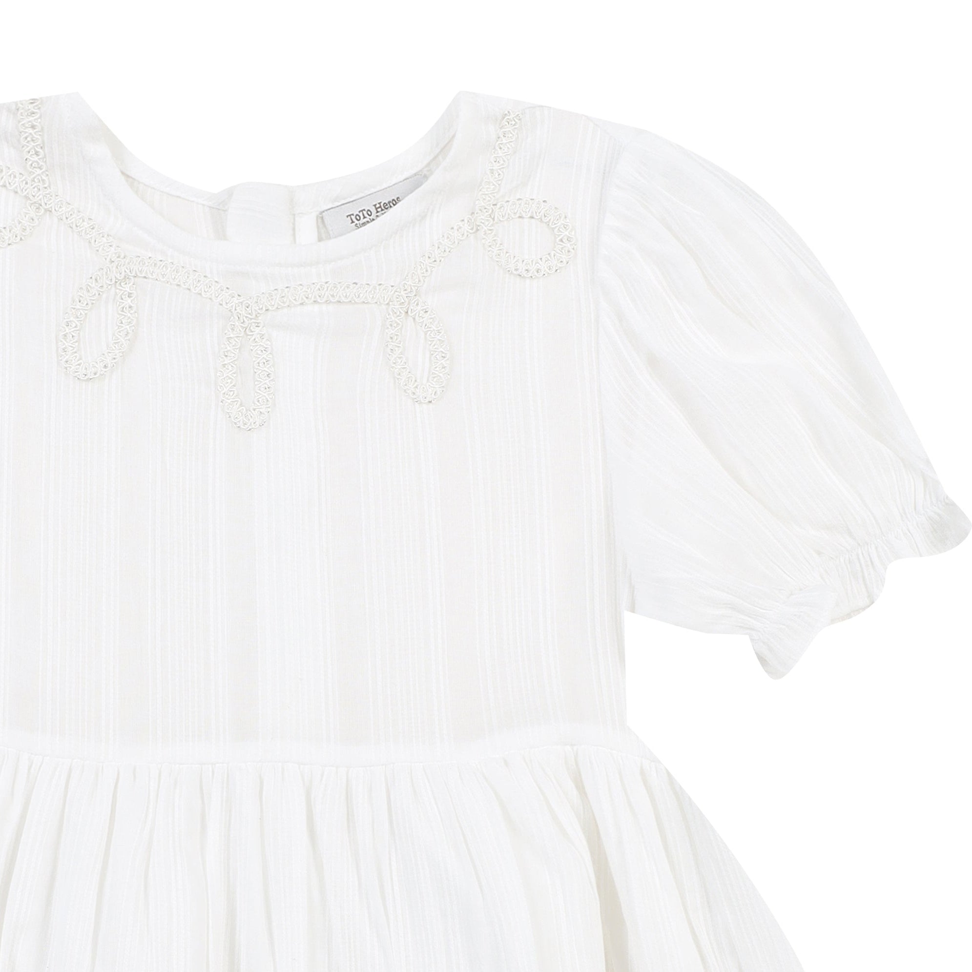 Liah Balloon Sleeve Summer Vacation Dress-Dress - Kids-ToTo Heros-
