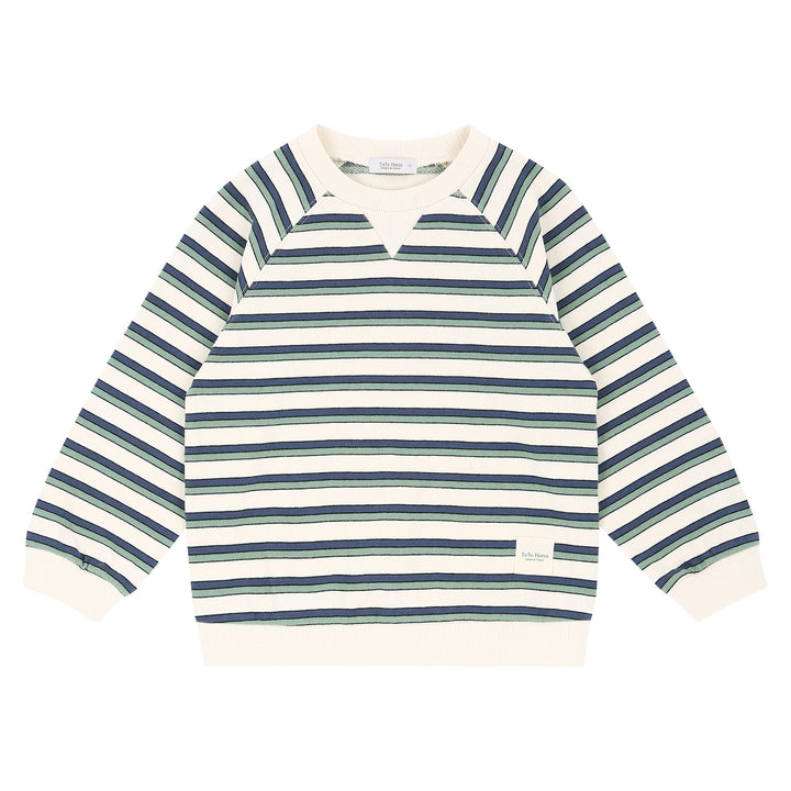 Lucas Striped Elbow Patch Sweatshirt-Sweatshirt - Kids-ToTo Heros-ToTo Heros l Premium Children's Clothing