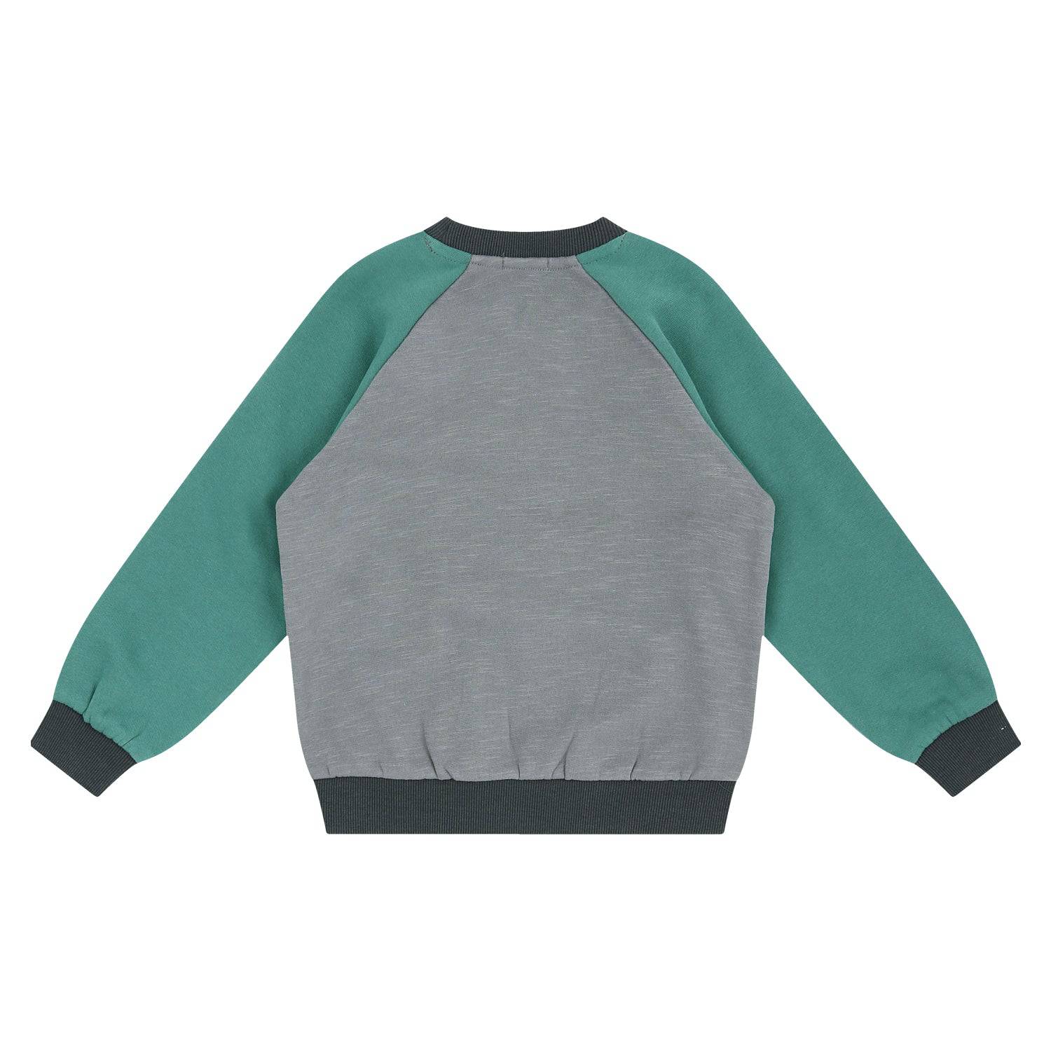 Lucky Raglan Fleeced Pullover Sweatshirt-Sweatshirt - Kids-ToTo Heros-ToTo Heros l Premium Children's Clothing
