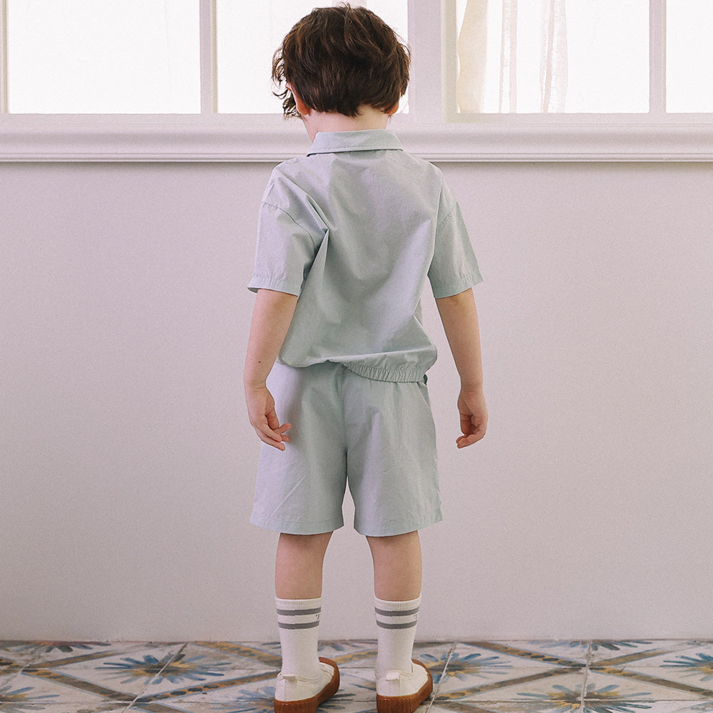 Luke Active Collared Top & Shorts Set-Top & Skirt Set - Kids-ToTo Heros-