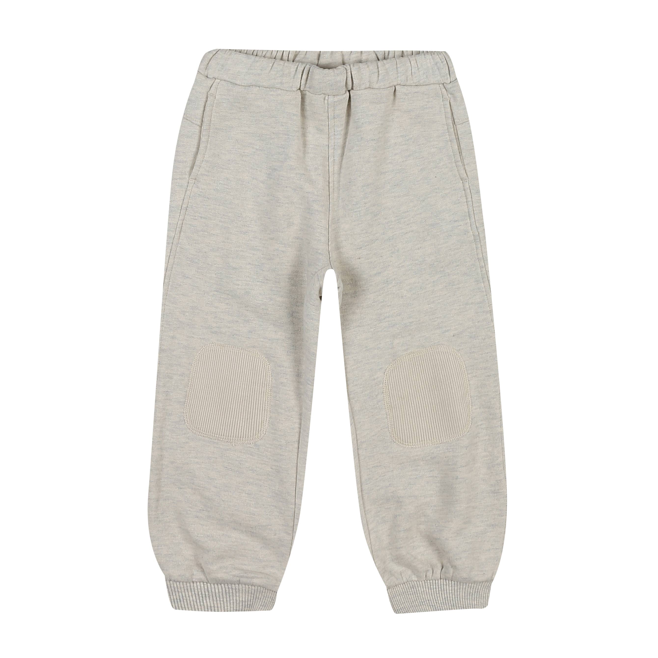 Miles Chenille Patched Elbow & Knee Fleeced Sweatsuit Set-Top & Pant Set - Kids-ToTo Heros-ToTo Heros l Premium Children's Clothing