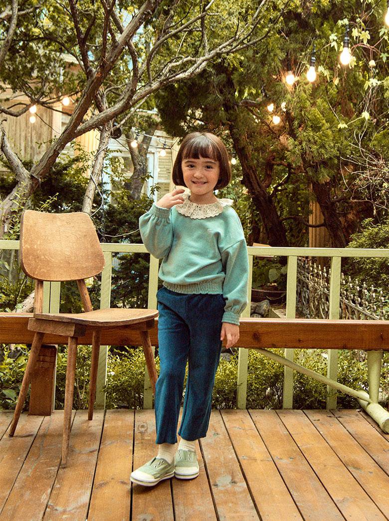 Mimi Velvet Corduroy Ribbed Pants-Pants - Kids-ToTo Heros-ToTo Heros l Premium Children's Clothing