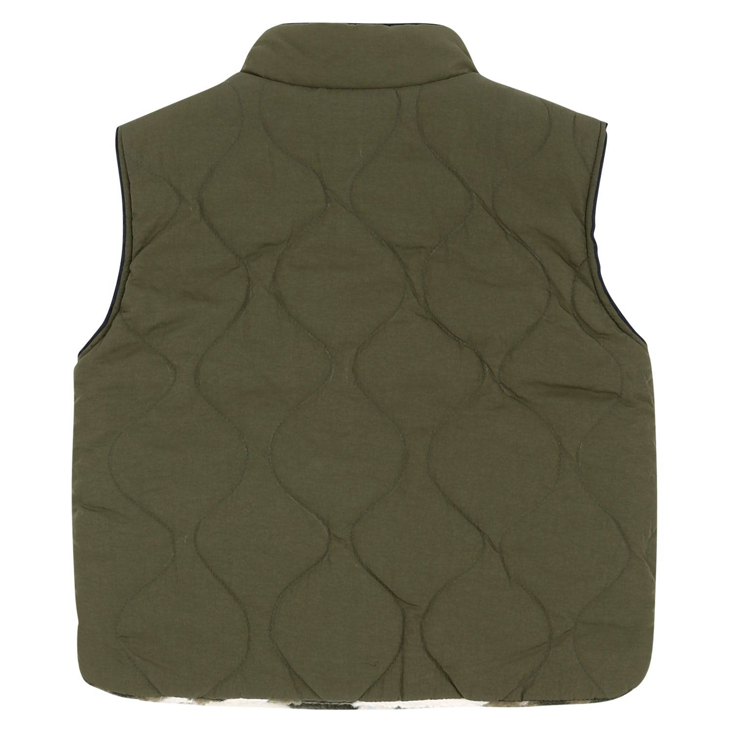 New Lottie Quilted & Fleeced Reversible Vest-Outerwear Vest - Kids-ToTo Heros-ToTo Heros l Premium Children's Clothing