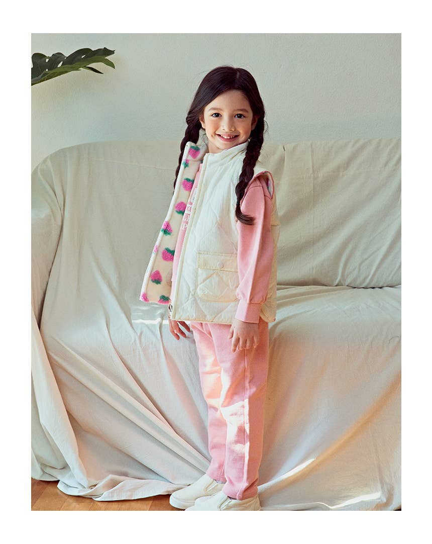 New Lottie Quilted & Fleeced Reversible Vest-Outerwear Vest - Kids-ToTo Heros-ToTo Heros l Premium Children's Clothing