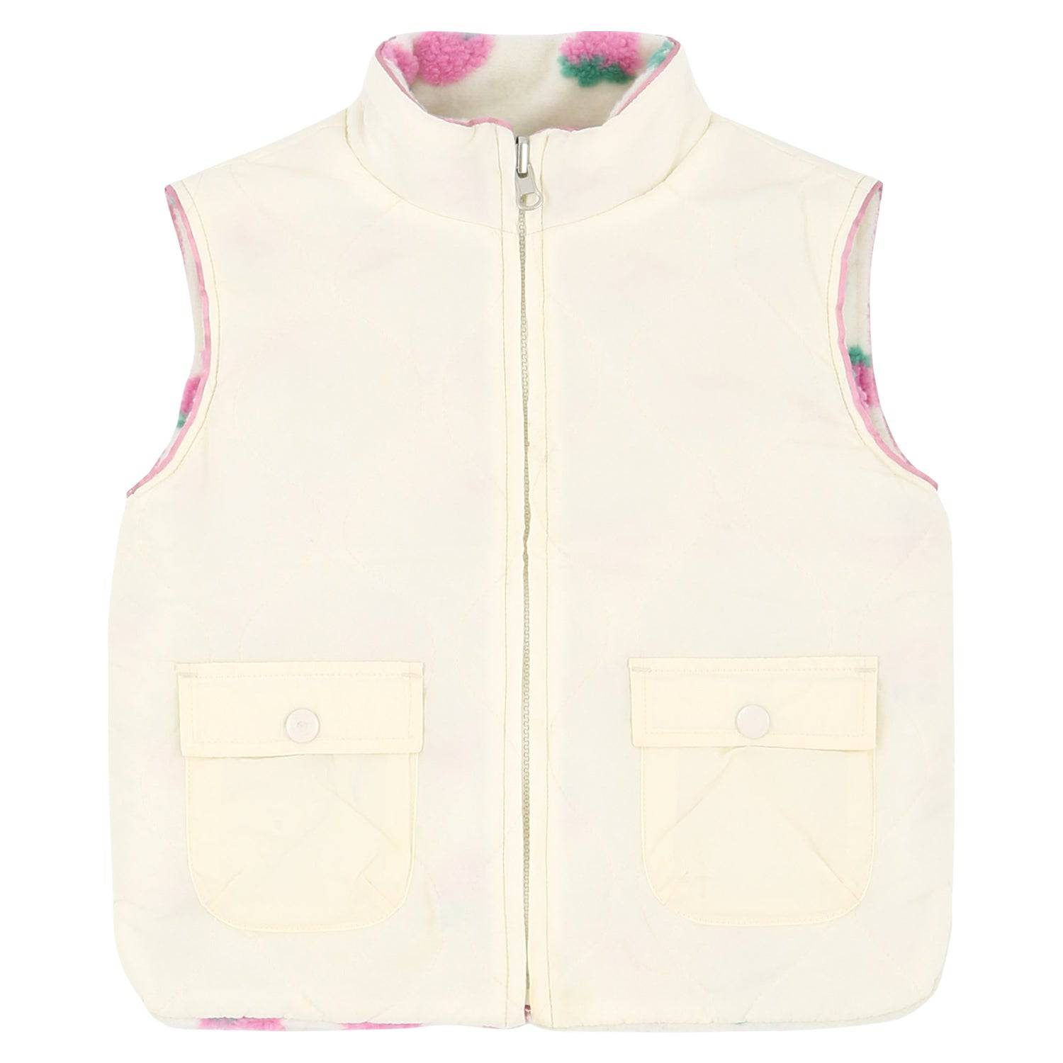 New Lottie Quilted & Fleeced Reversible Vest-Outerwear Vest - Kids-ToTo Heros-ToTo Heros l Premium Children's Clothing