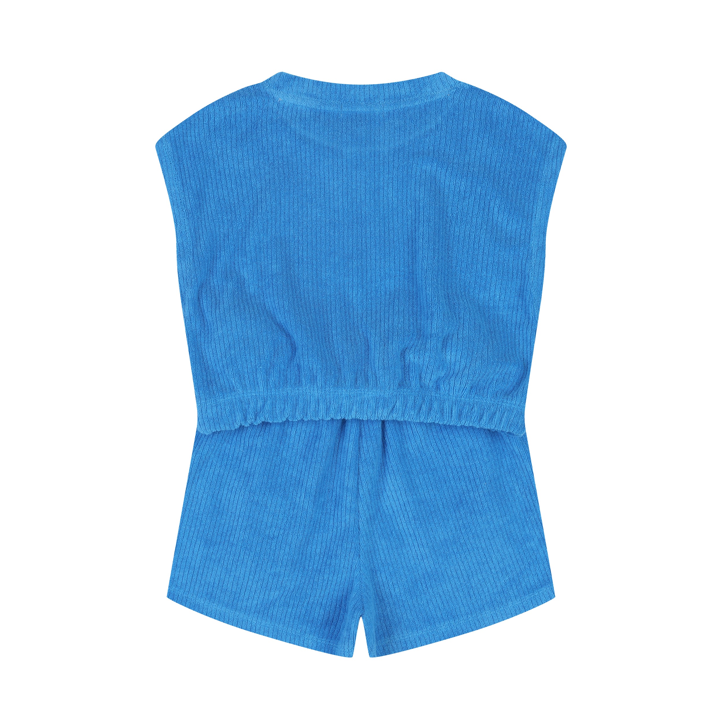 Ocean Terrycloth Tank Top & Shorts Set-Top & Skirt Set - Kids-ToTo Heros-