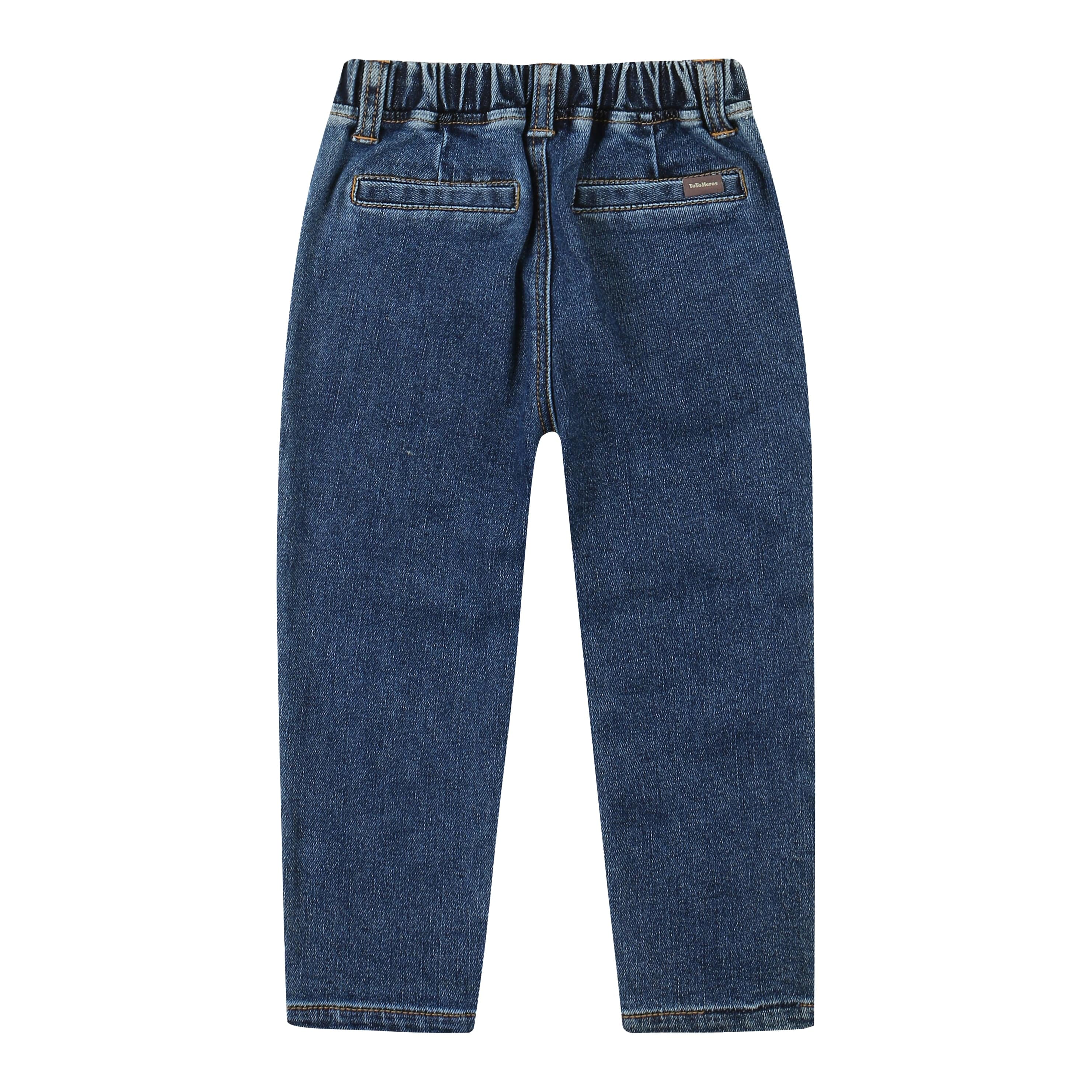 Ray Baggy Wide Pocket Denim Pants-Pants - Kids-ToTo Heros-ToTo Heros l Premium Children's Clothing