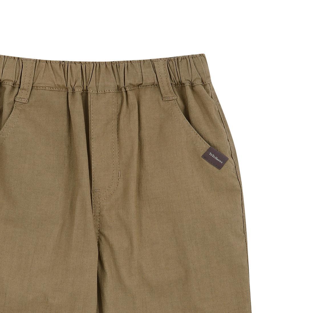 Relaxed Fit Pull-On Clam Digger Shorts-Shorts - Kids-ToTo Heros-