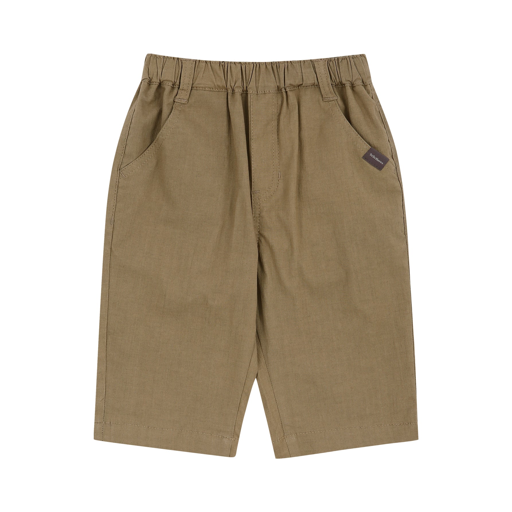 Relaxed Fit Pull-On Clam Digger Shorts-Shorts - Kids-ToTo Heros-