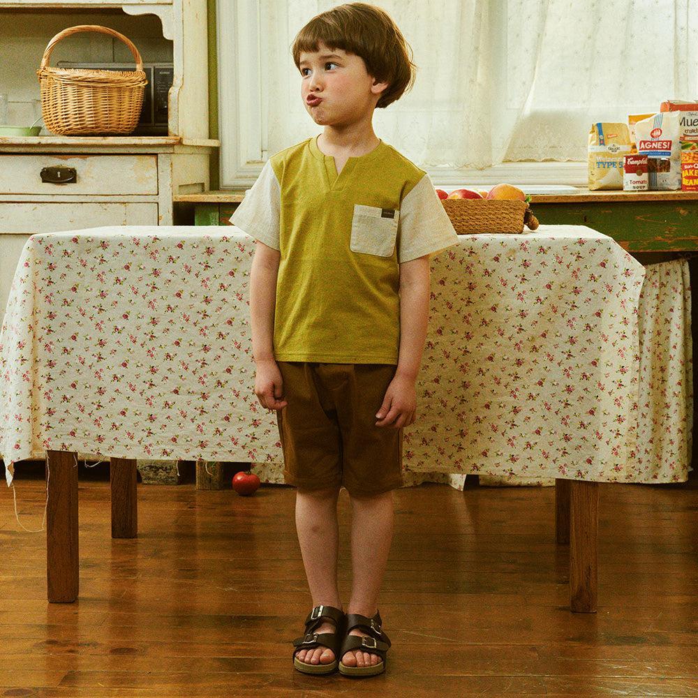 Relaxed Fit Stretchy Pull-On Bermuda Shorts-Shorts - Kids-ToTo Heros-