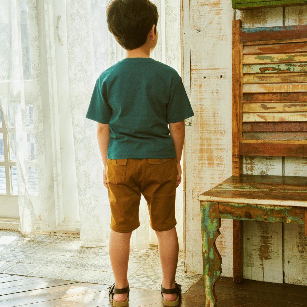 Relaxed Fit Stretchy Pull-On Bermuda Shorts-Shorts - Kids-ToTo Heros-