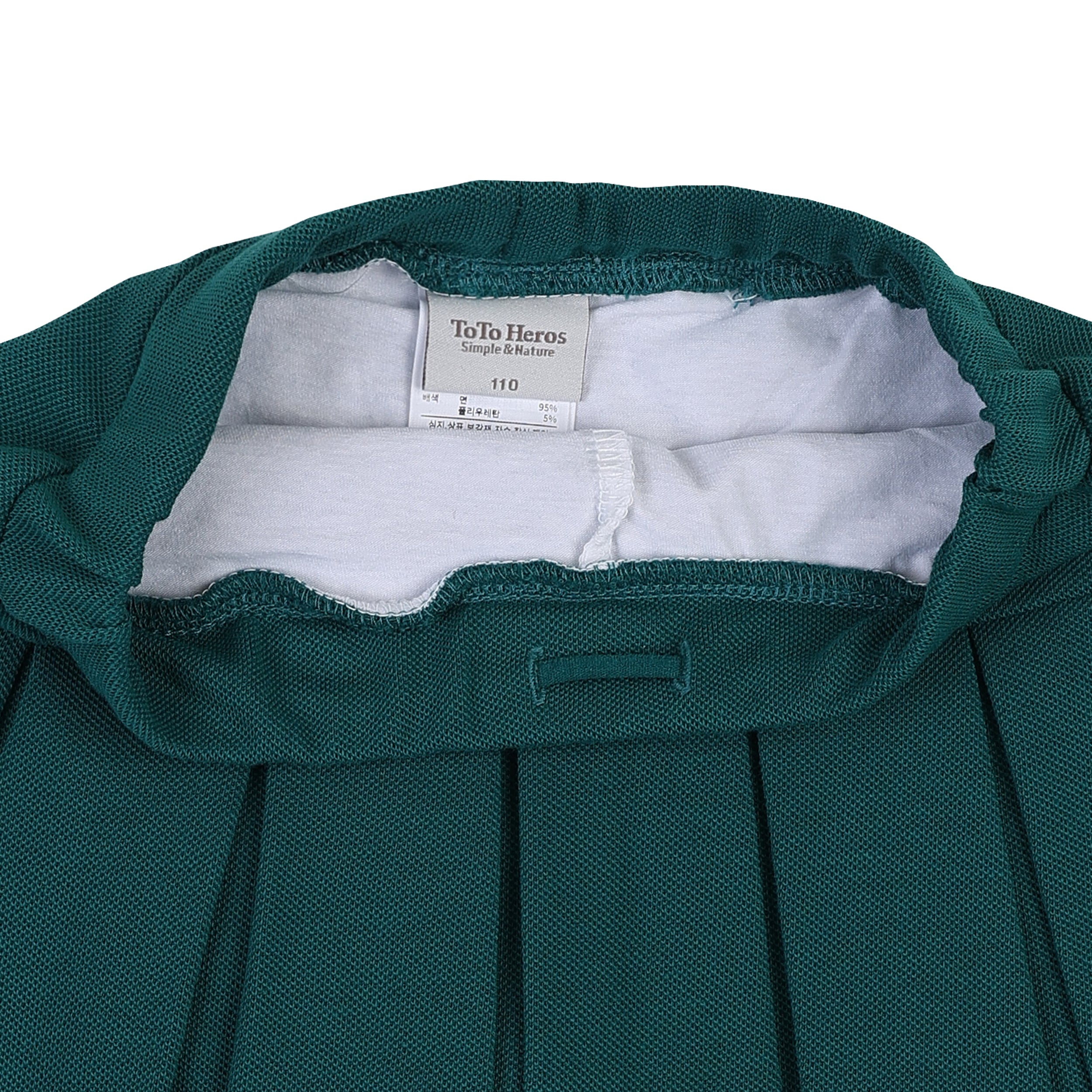 Riah Piqué Polo Shirt & Pleated Striped Skirt Shorts Set-Top & Skirt Set - Kids-ToTo Heros-