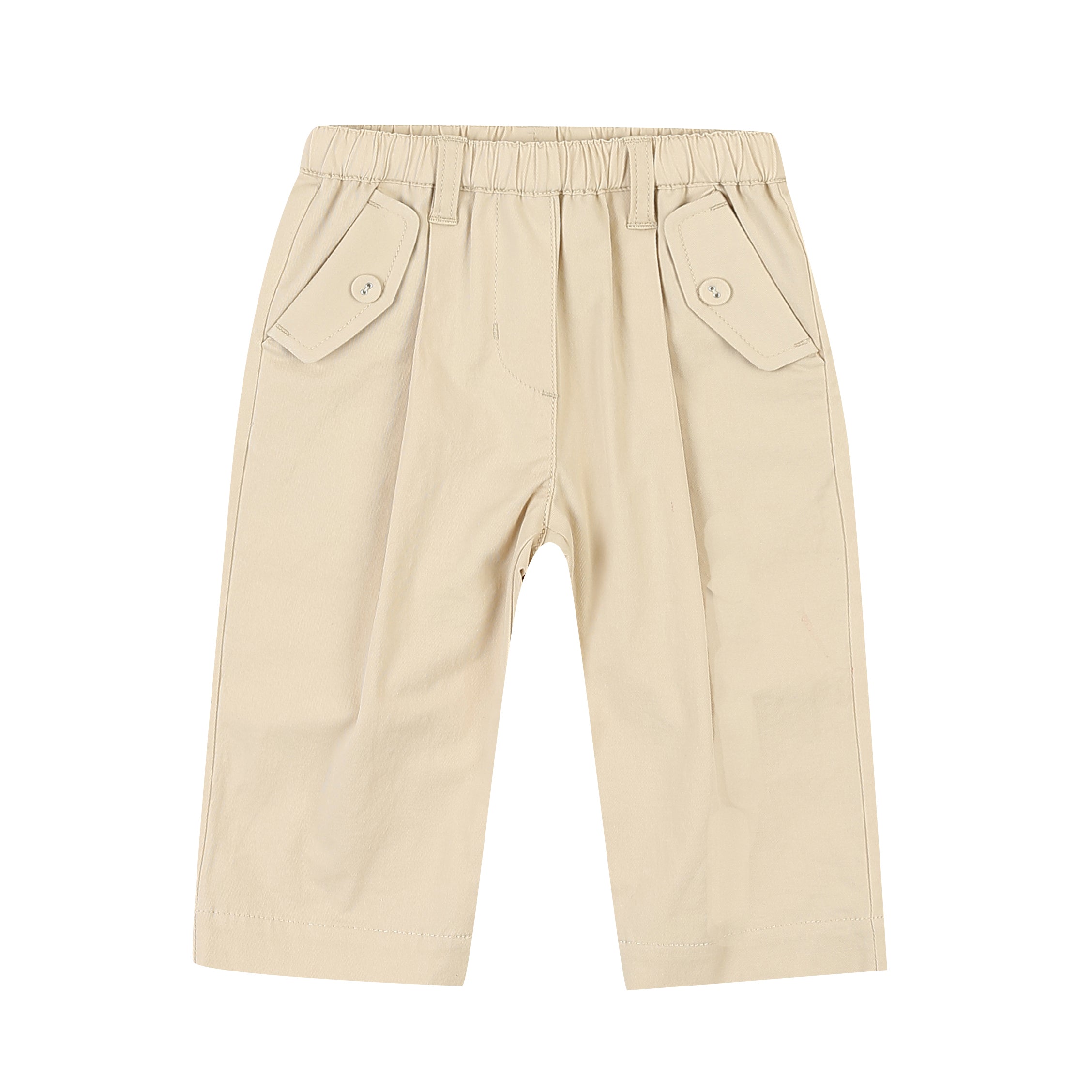 Rina Relaxed Fit Pleated Capri Pull-On Pants-Pants - Kids-ToTo Heros-