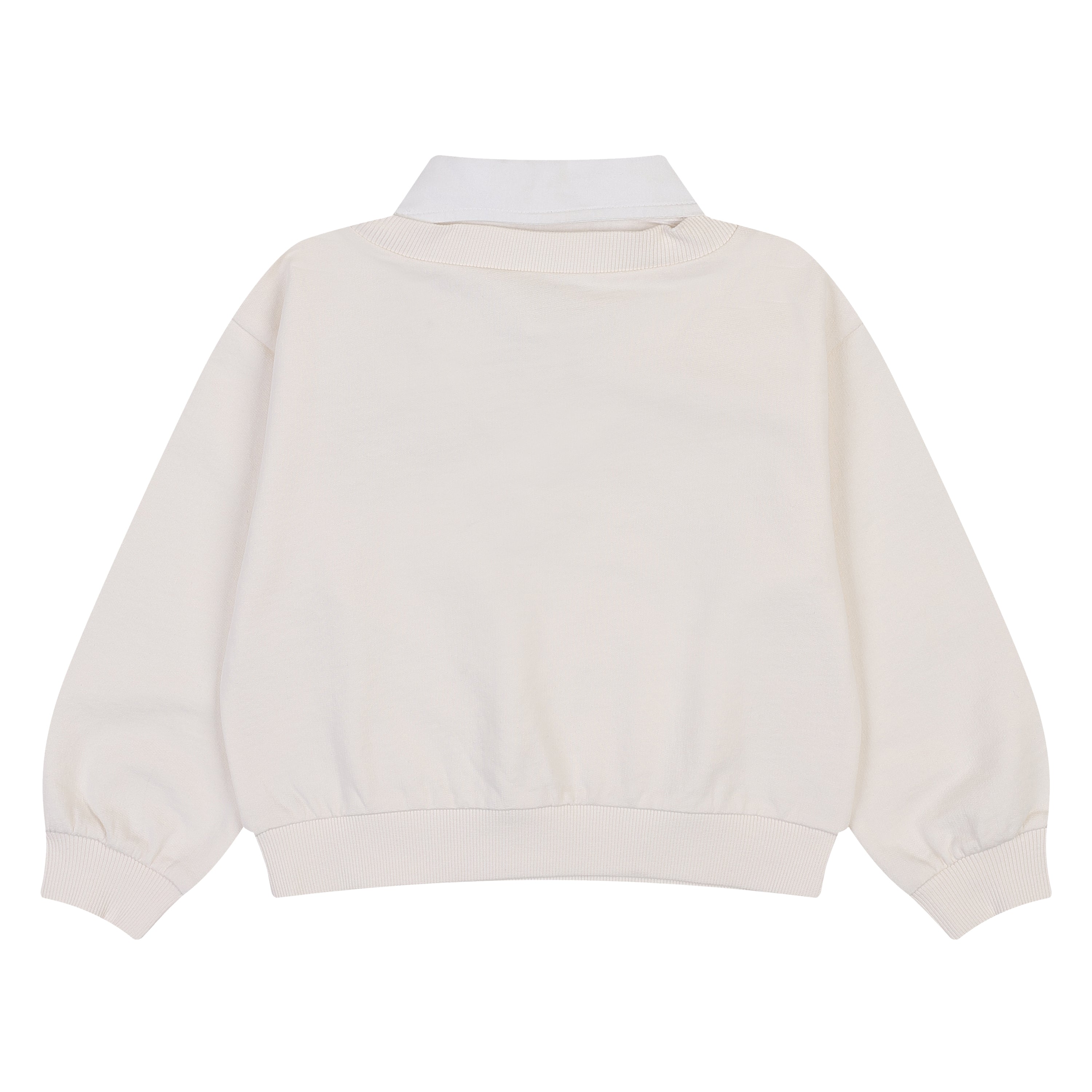Cheerup Collared Shirt Layered Top with Bow-T-Shirt - Kids-ToTo Heros-ToTo Heros Premium Children's Clothing