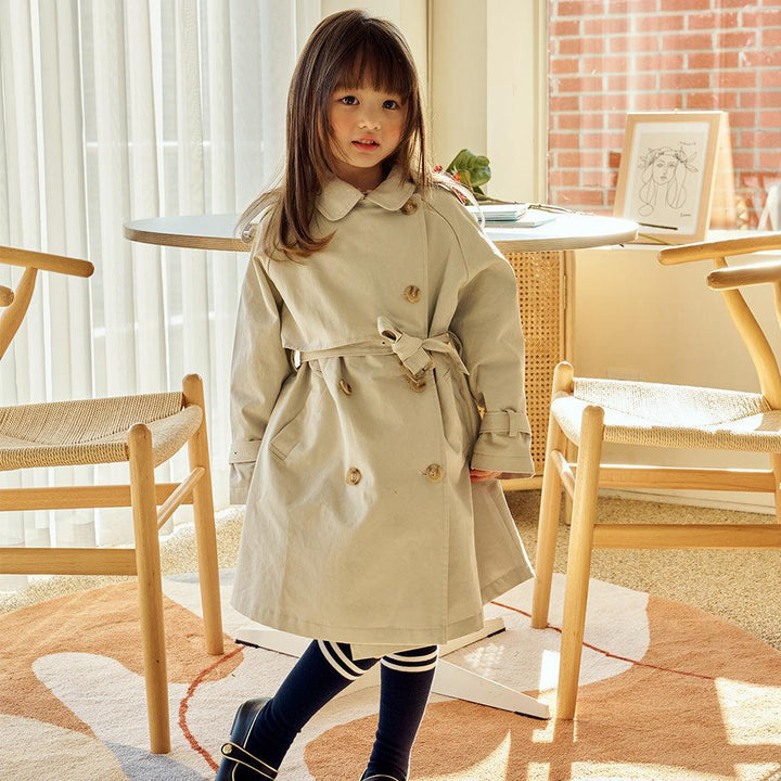Everlyn Trench Coat-Trench Coat - Kids-ToTo Heros-ToTo Heros Premium Children's Clothing