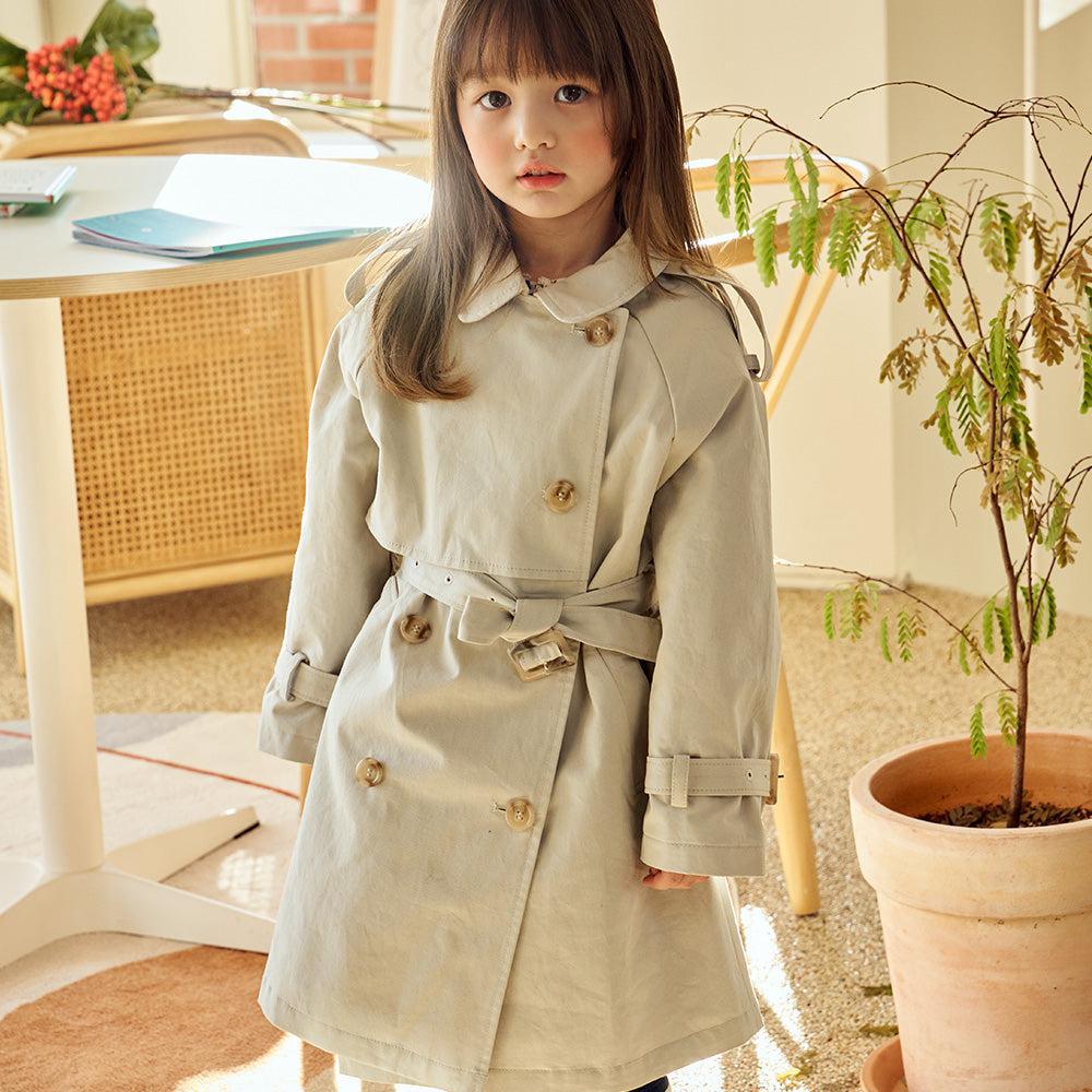 Everlyn Trench Coat-Trench Coat - Kids-ToTo Heros-ToTo Heros Premium Children's Clothing