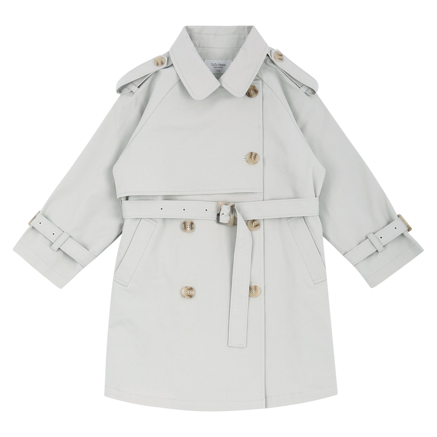 Everlyn Trench Coat-Trench Coat - Kids-ToTo Heros-ToTo Heros Premium Children's Clothing