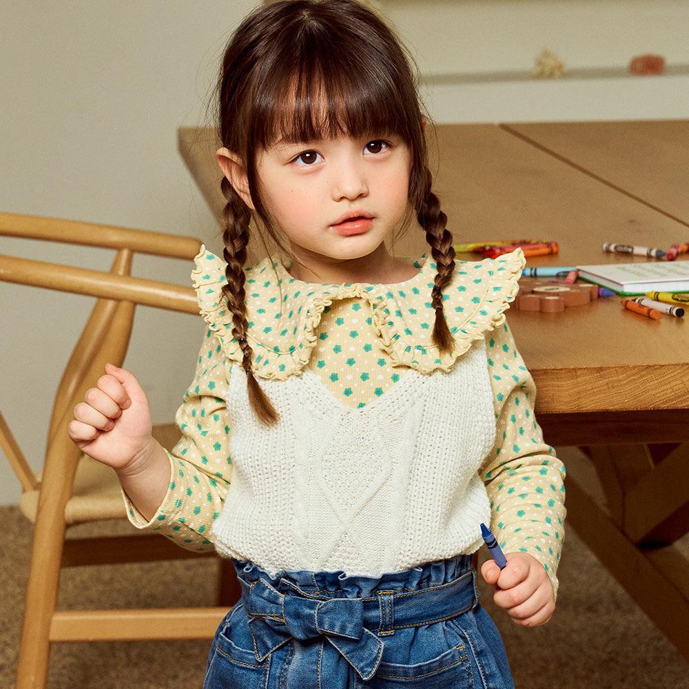 Nora Knit Vest-Sweater Vest - Kids-ToTo Heros-ToTo Heros Premium Children's Clothing