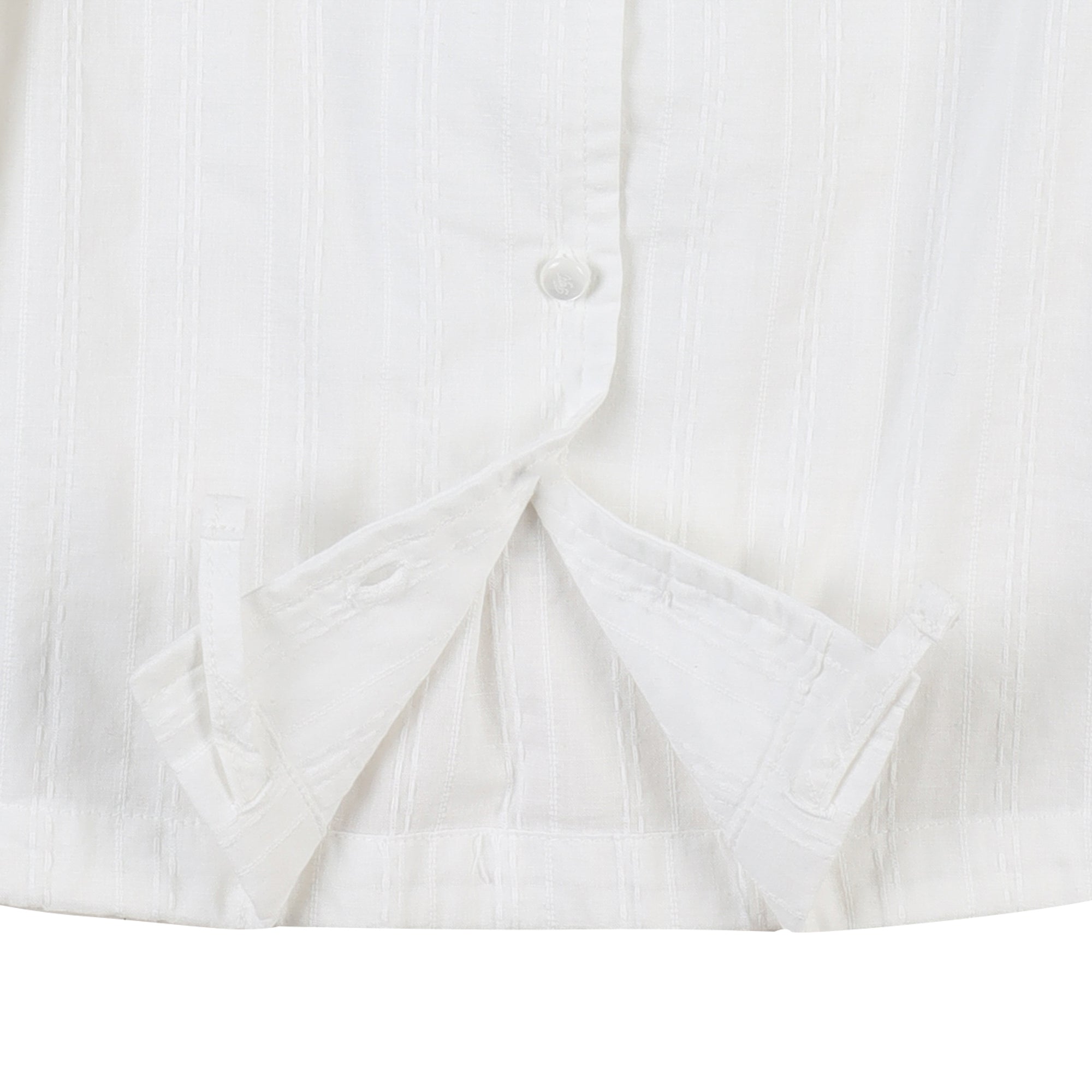 Reese Wide Collar Cropped Blouse-Button Down Shirt - Kids-ToTo Heros-ToTo Heros Premium Children's Clothing