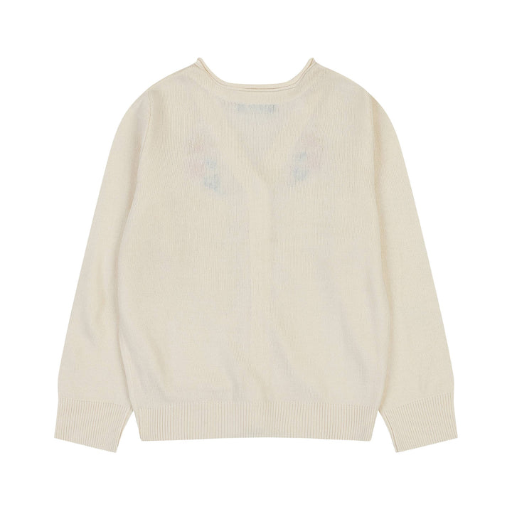 Floral Embroidery Cardigan - ToTo Heros l Premium Children's Clothing