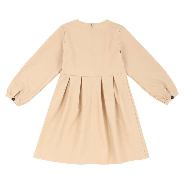 Monica Button Dress - ToTo Heros l Premium Children's Clothing