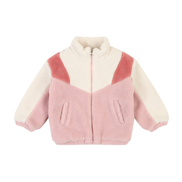 Color Block Fleece Jacket - ToTo Heros l Premium Children's Clothing