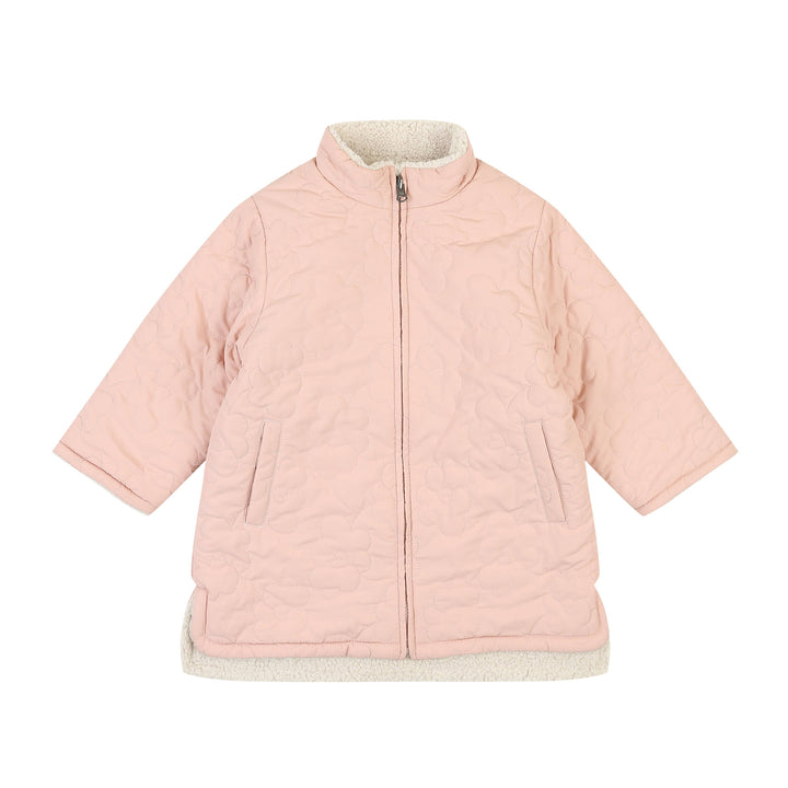 Quilt & Teddy Reversible Long Jacket - ToTo Heros l Premium Children's Clothing