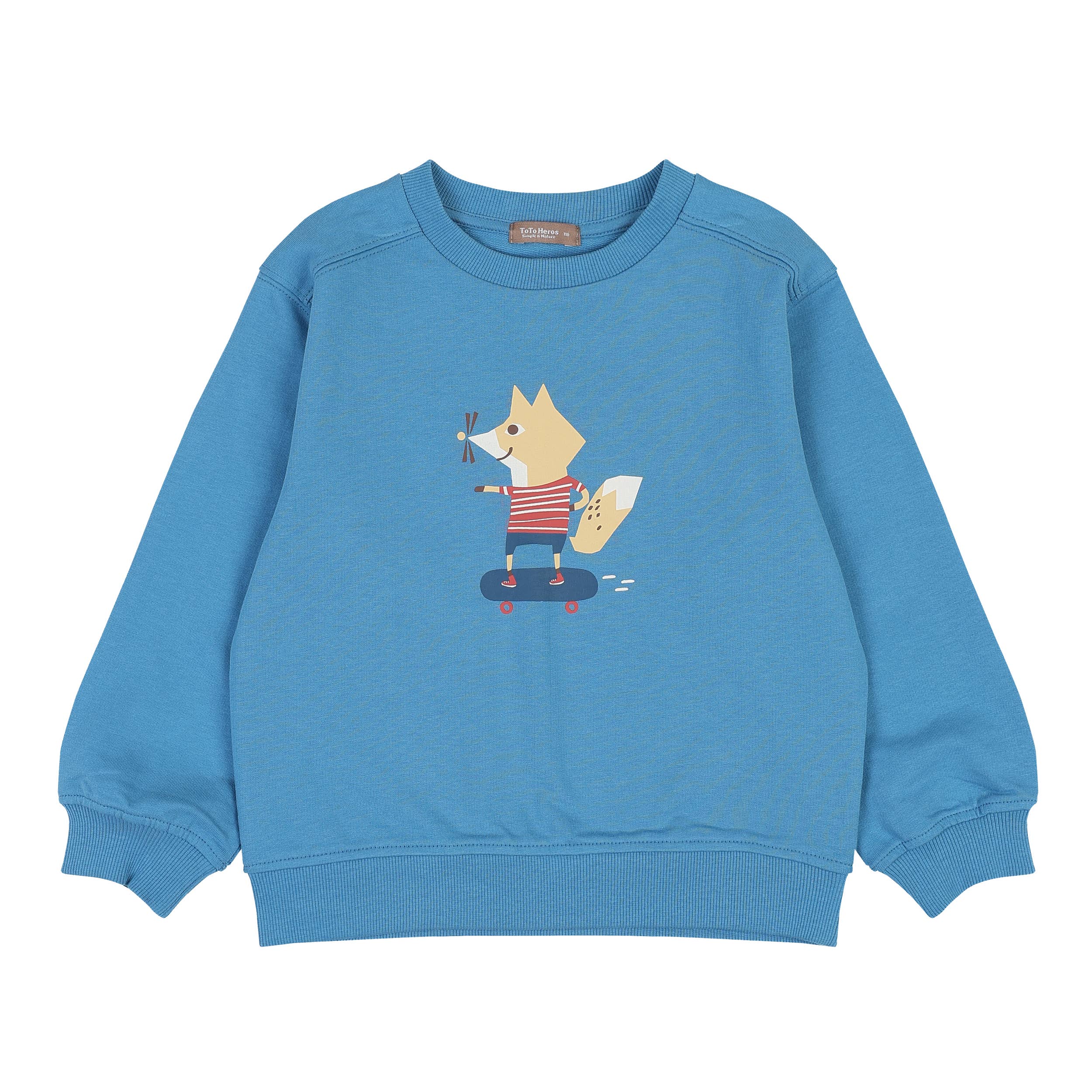 Fox Graphic Sweatshirt - ToTo Heros l Premium Children's Clothing