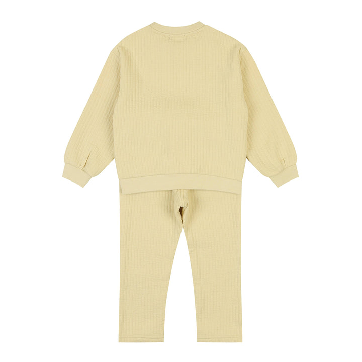 Everly Textured Sweatshirt & Pants Set - ToTo Heros l Premium Children's Clothing